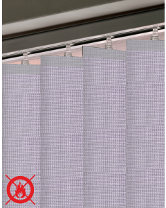 Tenda Verticale con Tessuto Filtrante Antifiamma Panama