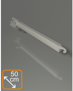 Braccetti in alluminio da 50 cm