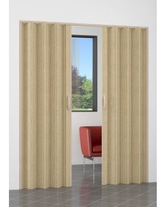 Porta a Soffietto in PVC a 2 Ante