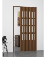Porta a Soffietto in PVC Con Vetri