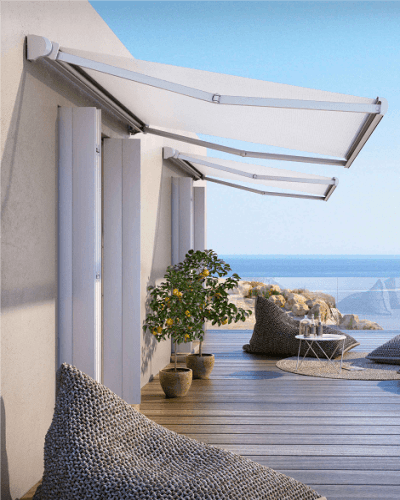 Tende a bracci estensibili